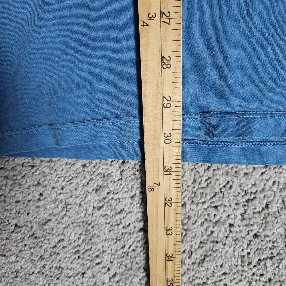 Gramicci Shirt Men's Large Blue T-Shirt I Climb Stuff Gorpcore Outdoors - Picture 4 of 6
